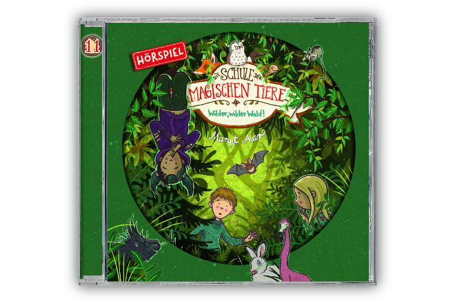 Universal Music Family Entertainment /Karussell veröffentlicht am 05.02.2021 die neue Hörspielfolge mit dem Titel "Wilder, wilder Wald!" aus der Reihe "Die Schule der magischen Tiere".