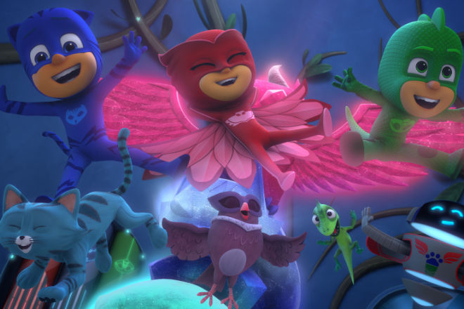 Ab dem 14.03.2022 läuft im Disney Channel die fünfte Staffel der coolen "PJ Masks - Pyjamahelden".