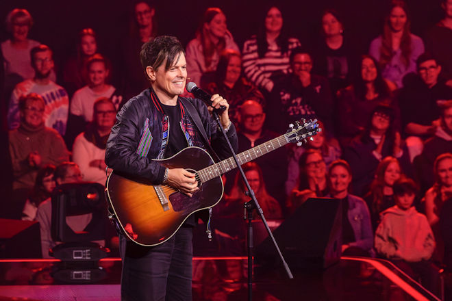 Michael Patrick Kelly singt heute (14.02.2026) zum Start der neuen Staffel "The Voice Kids" in SAT.1 den Welthit "An Angel".