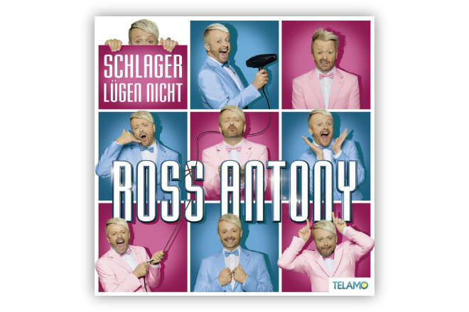 Das neue Album "Schlager lügen nicht" von Ross Antony ist ab 08.03.2019 erhätlich.