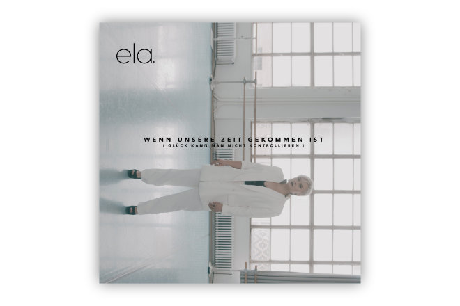 Neue Singleauskopplung der Singer-Songwriterin ela: "Wenn unsere Zeit gekommen ist" 