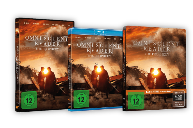 "Omniscient Reader: The Prophecy" erscheint heute, am 20.11.2025, digital und am 04.12.2025 als Limitiertes SteelBook, als Blu-ray und als DVD fürs Heimkino.