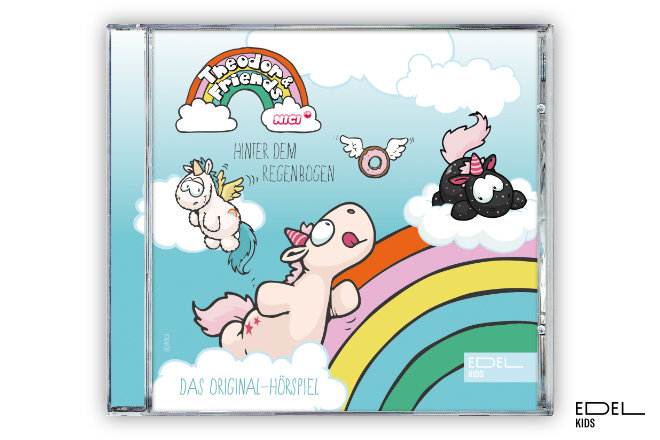 Das Original-Hörspiel "Theodor & Friends: Hinter dem Regenbogen" ist ab 21. Juni 2019 überall im Handel und digital erhältlich.
