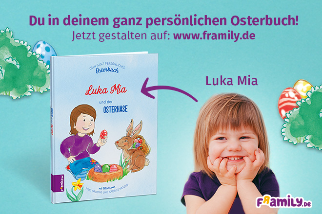 Mit den personalisierten Kinderbüchern von Framily werden Kinder zur Hauptfigur in ihrem Lieblingsbuch.