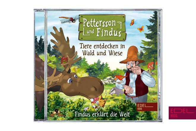 "Tiere entdecken in Wald und Wiese - Findus erklärt die Welt" - Das Wissens-Hörspiel zum Buch ist ab 25.09.2020 überall im Handel und digital erhältlich.