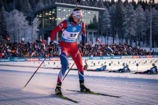 Statt "Wer wei&szlig; denn sowas?" l&auml;uft auch heute (23.01.2026) um 18 Uhr eine &Uuml;bertragung vom Biathlon-Weltcup. (Symbolbild)
