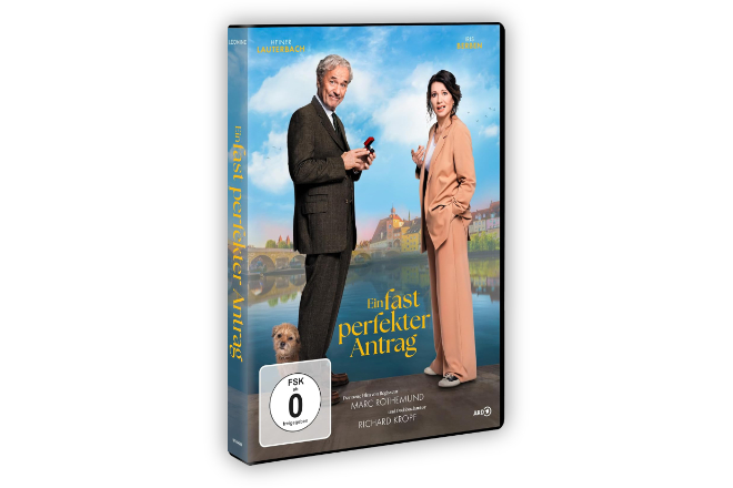 &bdquo;Ein fast perfekter Antrag&ldquo; ist ab 10.07.2026 f&uuml;rs Heimkino erh&auml;ltlich.