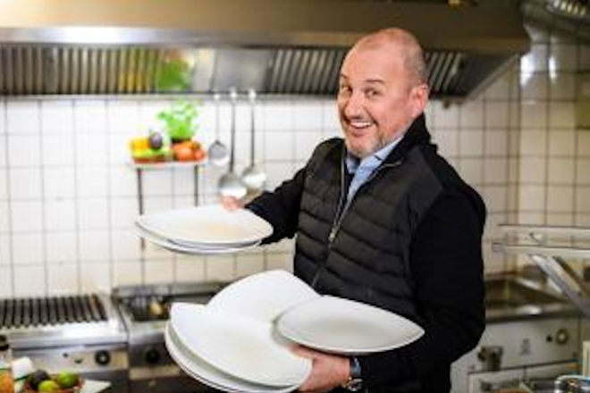 Frank Rosin ist heute auf Gut Obermühle in Kirchensittenbach im Einsatz.