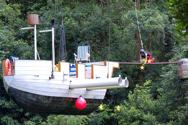 RTL Dschungelcamp 2026:  Ariel in der Dschungelpr&uuml;fung "Das TraumAschiff".