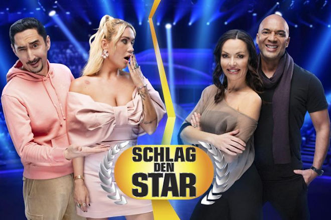 Fitness-Coach Detlef Soost und seine Frau Kate Hall gewinnen "Schlag den Star" gegen Rap-Ikone Eko Fresh und dessen Ehefrau Sarah Bora.