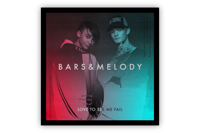 Die neue Signele "Love To See Me Fail" von Bars and Melody ab sofort erhätlich
