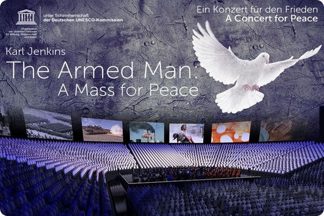 Das Konzert  "The Armed Man - A Mass for Peace" wird am 02.11.2018 in Berlin aufgeführt.