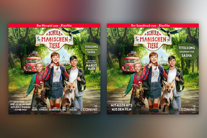 Passend zum Kinofilm "Die Schule der Magischen Tiere" sind ab 15.10.2021 das Hörspiel und der Soundtrack im Handel erhältlich.