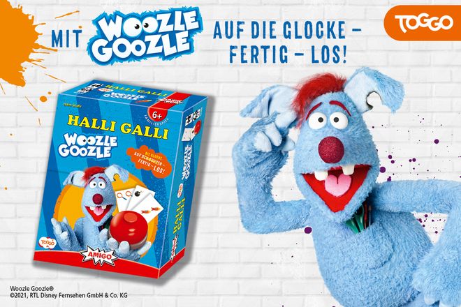 Passend zur Vorstellung der Spieleneuheit "Halli Galli Woozle Goozle" verlosen wir 3 Spiele "Halli Galli Woozle Goozle" von AMIGO.