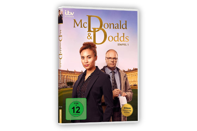 "McDonald & Dodds - Staffel 1" ist ab 22.10.2021 auf DVD und digital erhältlich.