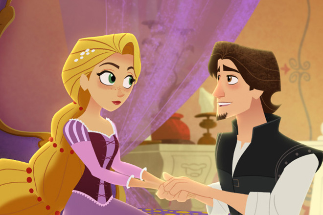 Ab Samstag, den 17.03.2018, zeigt der Disney Channel jeweils um 09.20 Uhr sechs neue Episoden "Rapunzel - Die Serie".