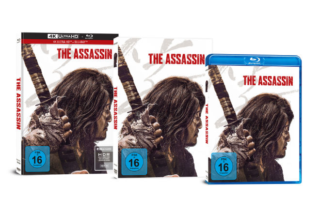 "The Assassin" ist ab 28.07.2023 als Blu-ray, als DVD und 2-Disc Limited Collector´s Edition sowie ab sofort digital erhältlich.