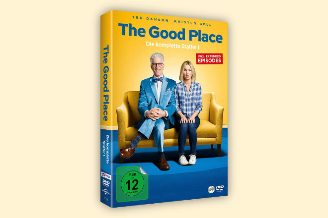 Die komplette erste Staffel "The Good Place" ist ab 04.02.2022 auf DVD und Blu-ray erhältlich.