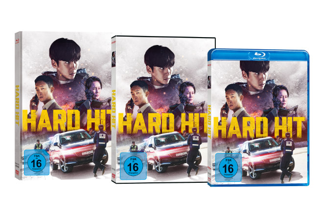 Der Thriller "Hard Hit" ist ab 21.012022 auf DVD, Blu-ray und 2-Disc Limited Collector´s Edition im Mediabook sowie bereits ab 16.12.2021 digital erhältlich.