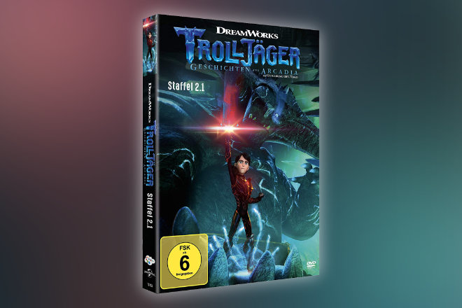 "Trolljäger - Geschichten aus Arcadia - Staffel 2.1" ab 09.04.2021 auf DVD erhältlich.