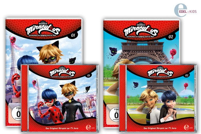 Ab dem 15. September 2017 sind die Folgen 1 und 2 der TV-Serie "Miraculous" exklusiv bei Müller und Expert erhältlich.