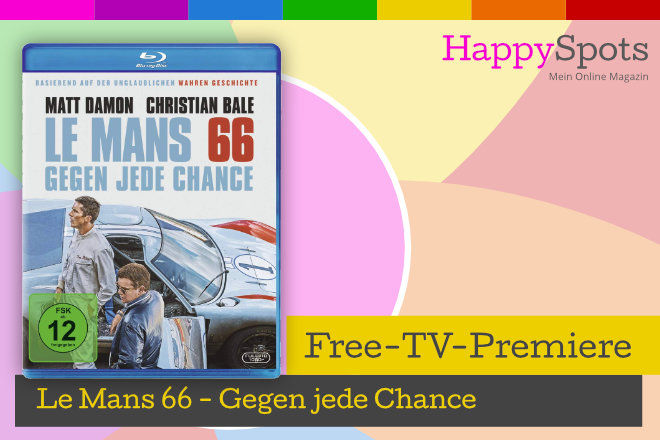 Die Free-TV-Premiere "Le Mans 66 - Gegen jede Chance" läuft heute, am 15.08.2021, um 20.15 Uhr auf ProSieben.