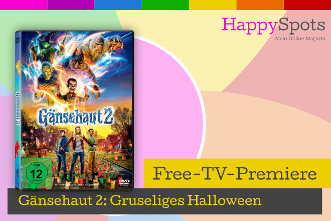 Die Free-TV-Premiere "Gänsehaut 2: Gruseliges Halloween" läuft am 29.05.2021 um 20.15 Uhr in SAT.1.