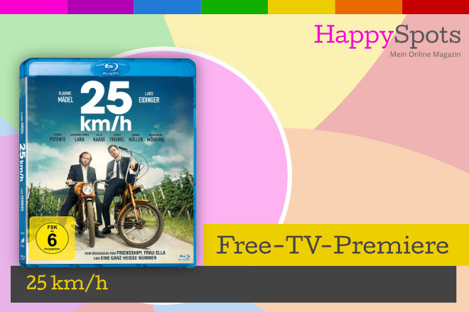 Die Free-TV-Premiere "25 km/h" läuft heute, am 30.06.2021, um 20.15 Uhr in SAT.1.