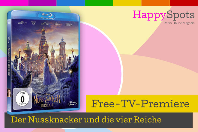 Die Free-TV-Premiere "Der Nussknacker und die vier Reiche" läuft heute, am 26.12.2021, um 20.15 Uhr in SAT.1.