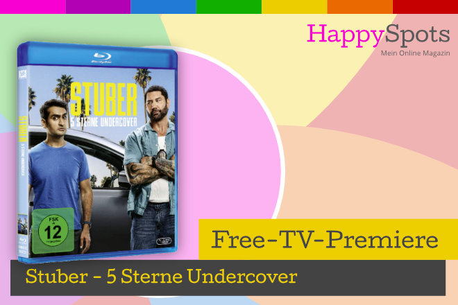 Die Free-TV-Premiere "Stuber - 5 Sterne Undercover" läuft am 10.09.2021 um 20.15 Uhr auf ProSieben.