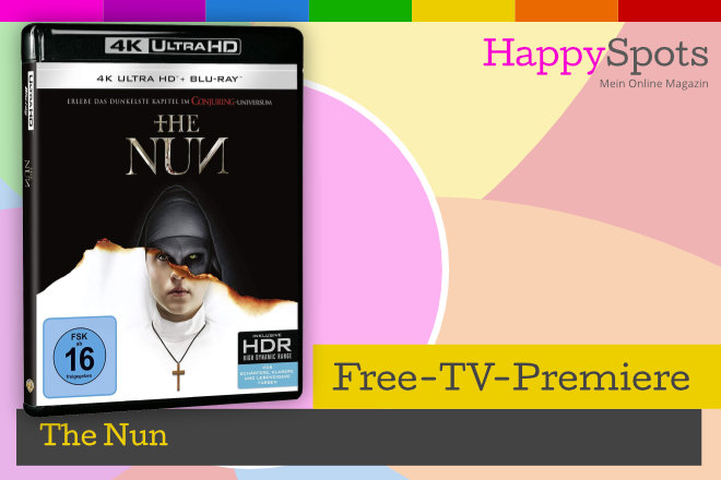 Die Free-TV-Premiere des Horror-Thrillers "The Nun" läuft heute, am 19.12.2021, um 23.00 Uhr auf ProSieben.
