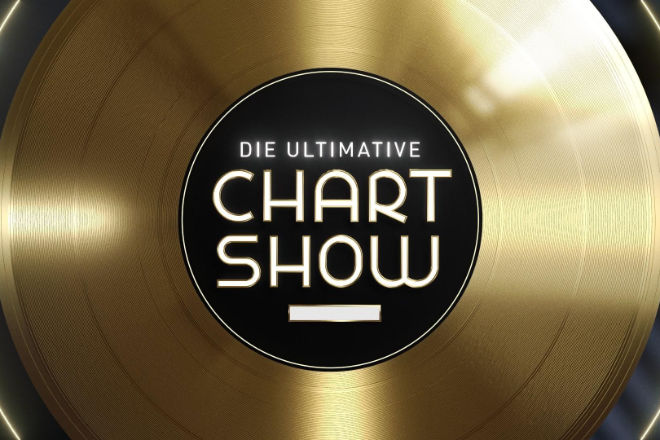 Das Bild zeigt das Logo zu "Die ultimative Chart Show"
