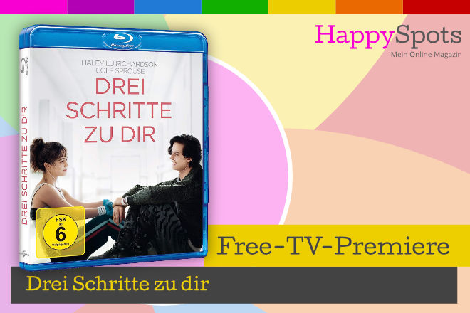 Die Free-TV-Premiere des Dramas "Drei Schritte zu dir" läuft heute, am 11.06.2023, um 20.15 Uhr bei RTL.