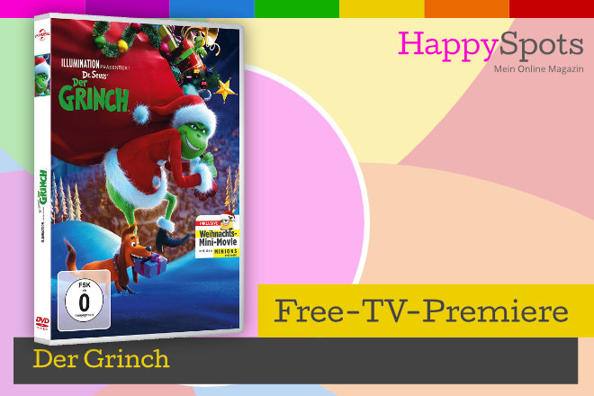 Die Free-TV-Premiere "Der Grinch" läuft heute, am 25.12.2021, um 20.15 Uhr bei RTL.