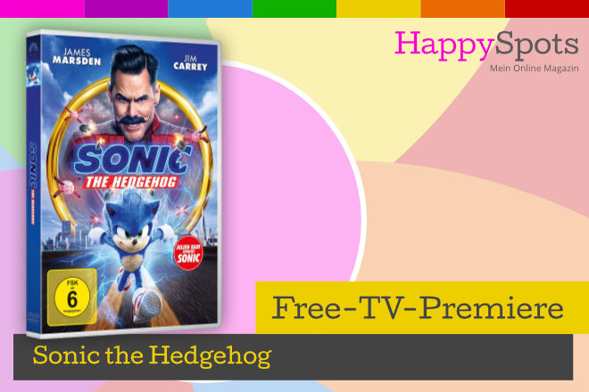 Die Free-TV-Premiere "Sonic the Hedgehog" läuft heute, am 22.01.2022, um 20.15 Uhr in SAT.1.