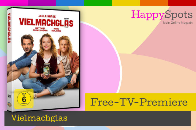 Die Free-TV-Premiere "Vielmachglas" läuft heute, am 07.03.2022, um 20.15 Uhr in SAT.1.