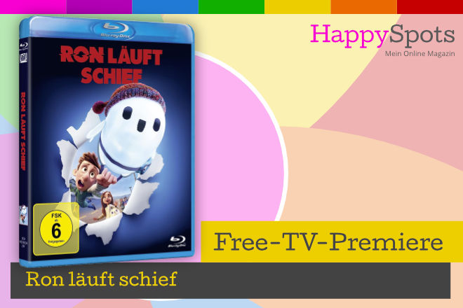 Die Free-TV-Premiere des Animationsfilms "Ron läuft schief" läuft heute, am 17.06.2023, um 20.15 Uhr in SAT.1.