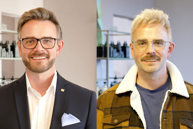 Bürgermeister Peter Boch vor und nach seiner Verwandlung für "Undercover Boss" in Timo.