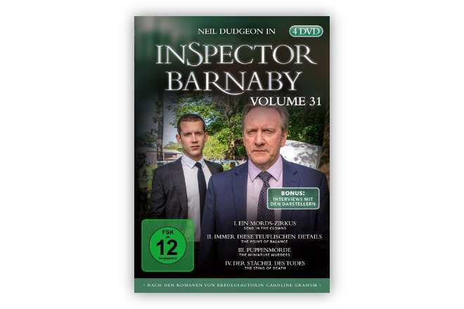 "Inspector Barnaby Vol. 31" ab sofort auf DVD und Blu-ray erhältlich.