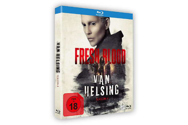Die vierte Staffel der Horror-Serie "Van Helsing" ist ab 08.10.2021 auf DVD und Blu-ray erhältlich.
