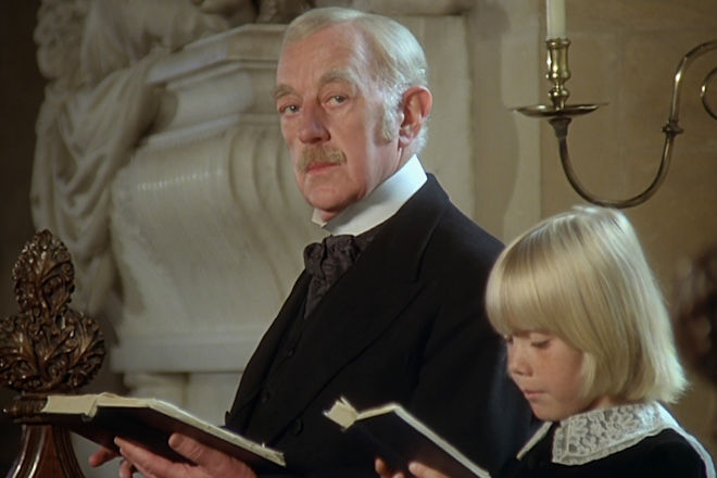 "Der kleine Lord": Ceddie (Ricky Schroder) und sein Gro&szlig;vater Earl of Dorincourt (Alec Guinness)