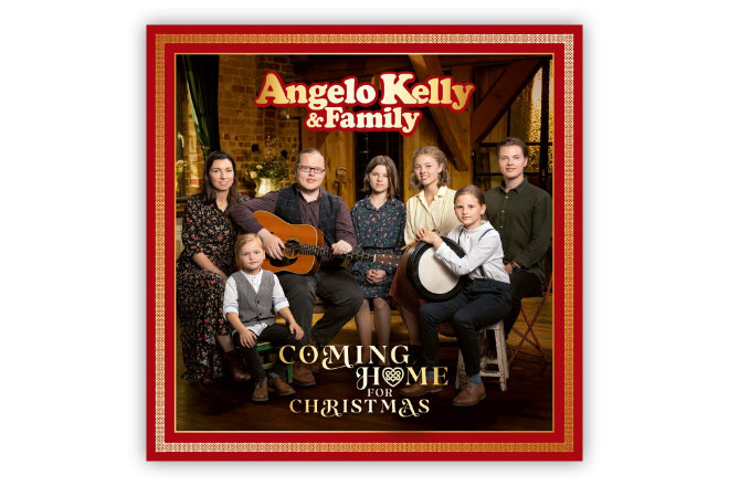 Das Weihnachtsalbum "Coming Home For Christmas" von Angelo Kelly & Family ist ab 27.11.2020 erhältlich.