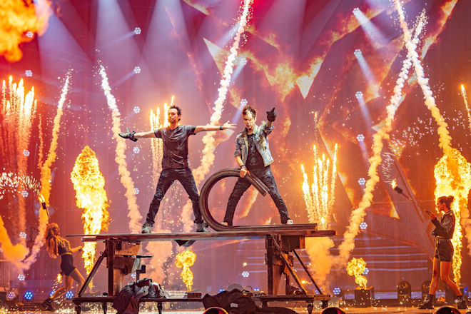 Die Ehrlich Brothers: Andreas (l.) und Chris (r.) Ehrlich
