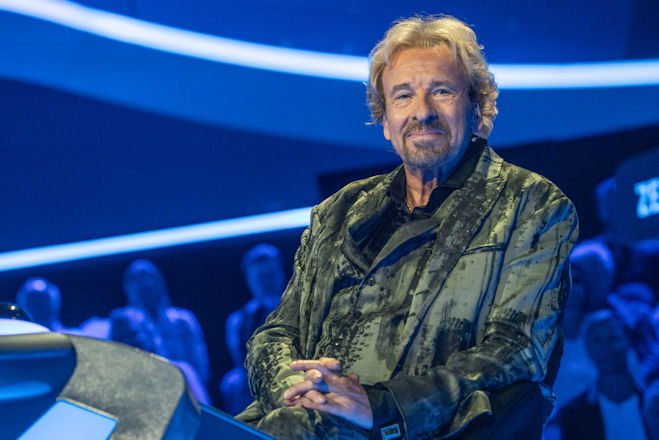 Thomas Gottschalk feiert heute (08.11.2025) seine Premiere als Experte bei "Der Quiz-Champion".