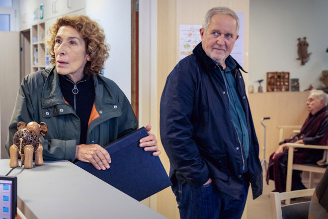 Bibi Fellner (Adele Neuhauser) und Moritz Eisner (Harald Krassnitzer) ermitteln heute in einem Seniorenheim.
