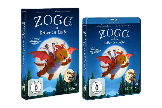 "Zogg und die Retter der Lüfte" ist ab 11.03.2022 DVD, Blu-ray und Digital erhältlich.