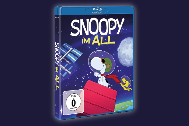 „Snoopy im All“ ist ab 30. Oktober 2026 auf DVD und Blu-ray erhältlich!