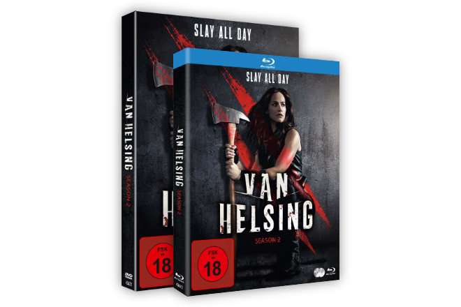 Die zweite Staffel der Horror-Serie "Van Helsing" ist ab 05.04.2019 auf DVD und Blu-ray erhältlich.