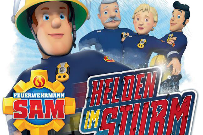 Jetzt bei HappySpots zu gewinnen: 2 Blu-Rays "Feuerwehrmann Sam - Helden im Sturm"
