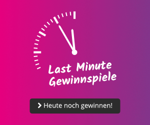 Aktuelle Gewinnspiele die heute (03.06.2023) enden
